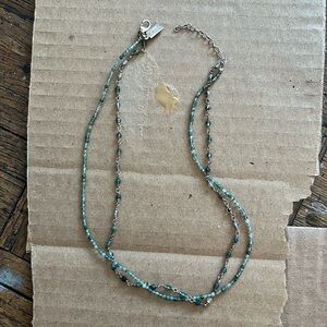 VINTAGE BARONI BEADED NECKLACE DOUBLE STRAND